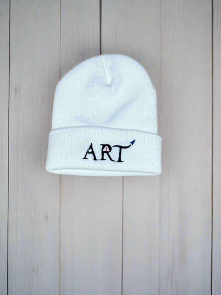 ART BEANIE ~Snow White/Black~